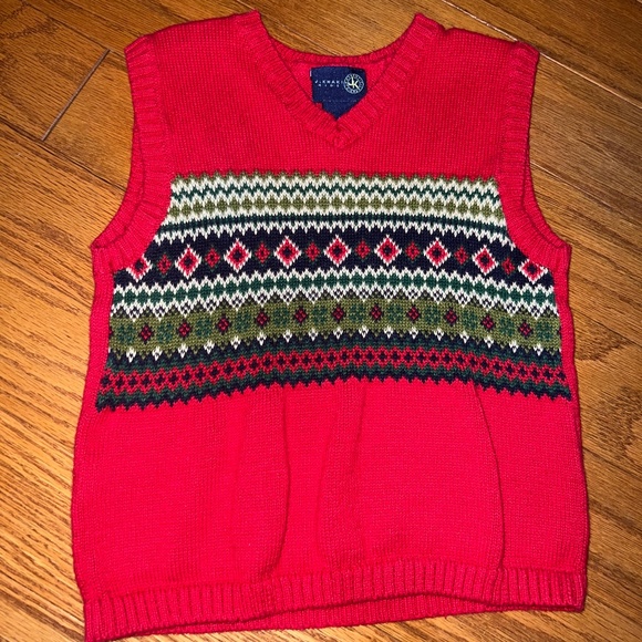 J. Khaki Kids size 5 boys sweater vest - Picture 1 of 2